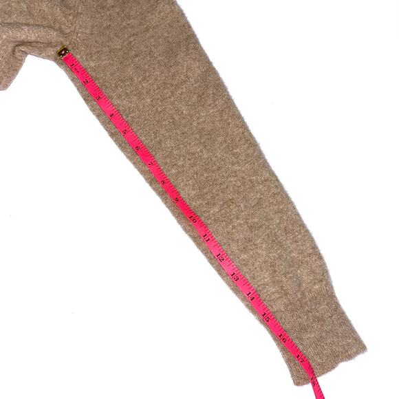 Quince Mongolian Cashmere Oatmeal Crewneck Sweater Size Large - Picture 14 of 14